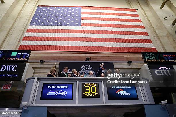 Laurie Tisch, Co Owner of the NY Jets Woody Johnson, Executive VP of Football Operations Denver Broncos, John Elway, Owner of the Seattle Seahawks...