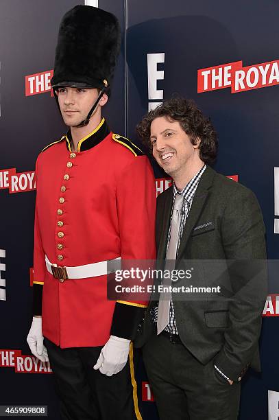 Pictured: Screenwriter Mark Schwahn at The Royals premier party at The Top of The Standard on March 9, 2015 --