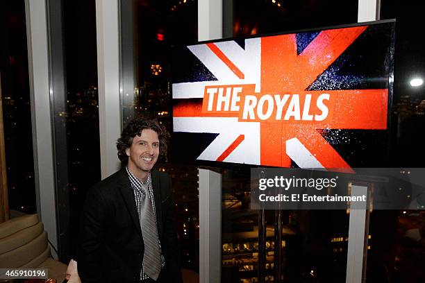 Pictured: Mark Schwahn, Creator, Writer and Producer at The Royals premier party at The Top of The Standard on March 9, 2015 --