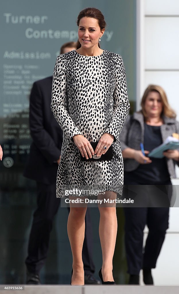 The Duchess Of Cambridge Visits Margate