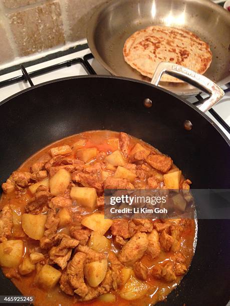 what's cooking? - roti canai stock pictures, royalty-free photos & images