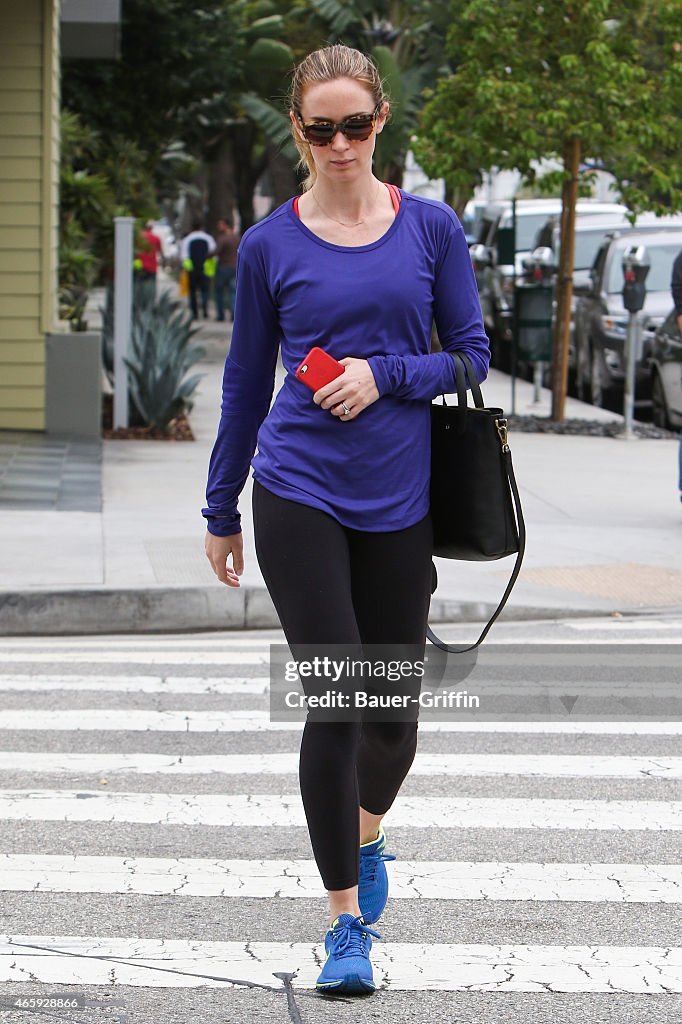 Celebrity Sightings In Los Angeles - March 11, 2015