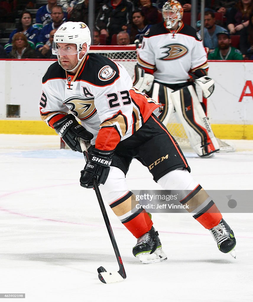 Anaheim Ducks v Vancouver Canucks