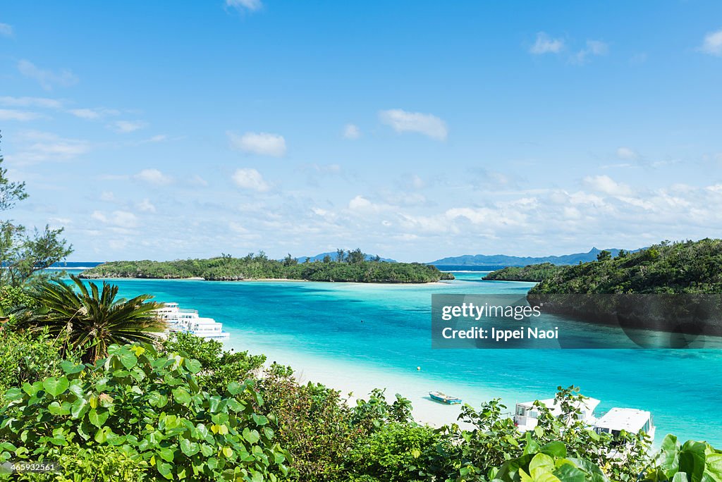 Tropical lagoon islands, Ishigaki, Japan