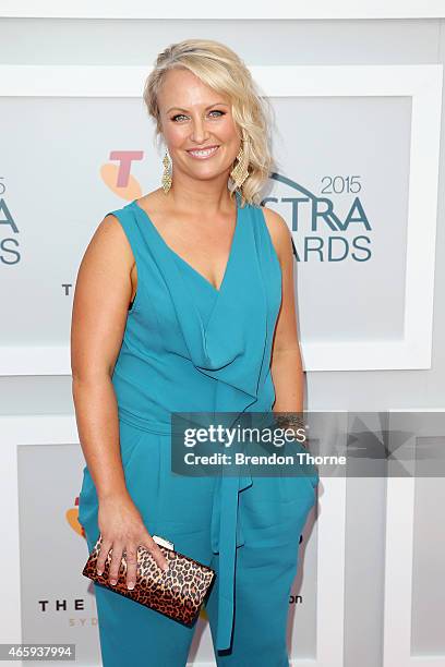 Celina Edmonds arrives at the 2015 ASTRA Awards at the Star on March 12, 2015 in Sydney, Australia.