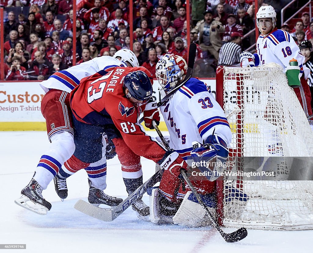 NHL Washington Capitals vs New York Rangers