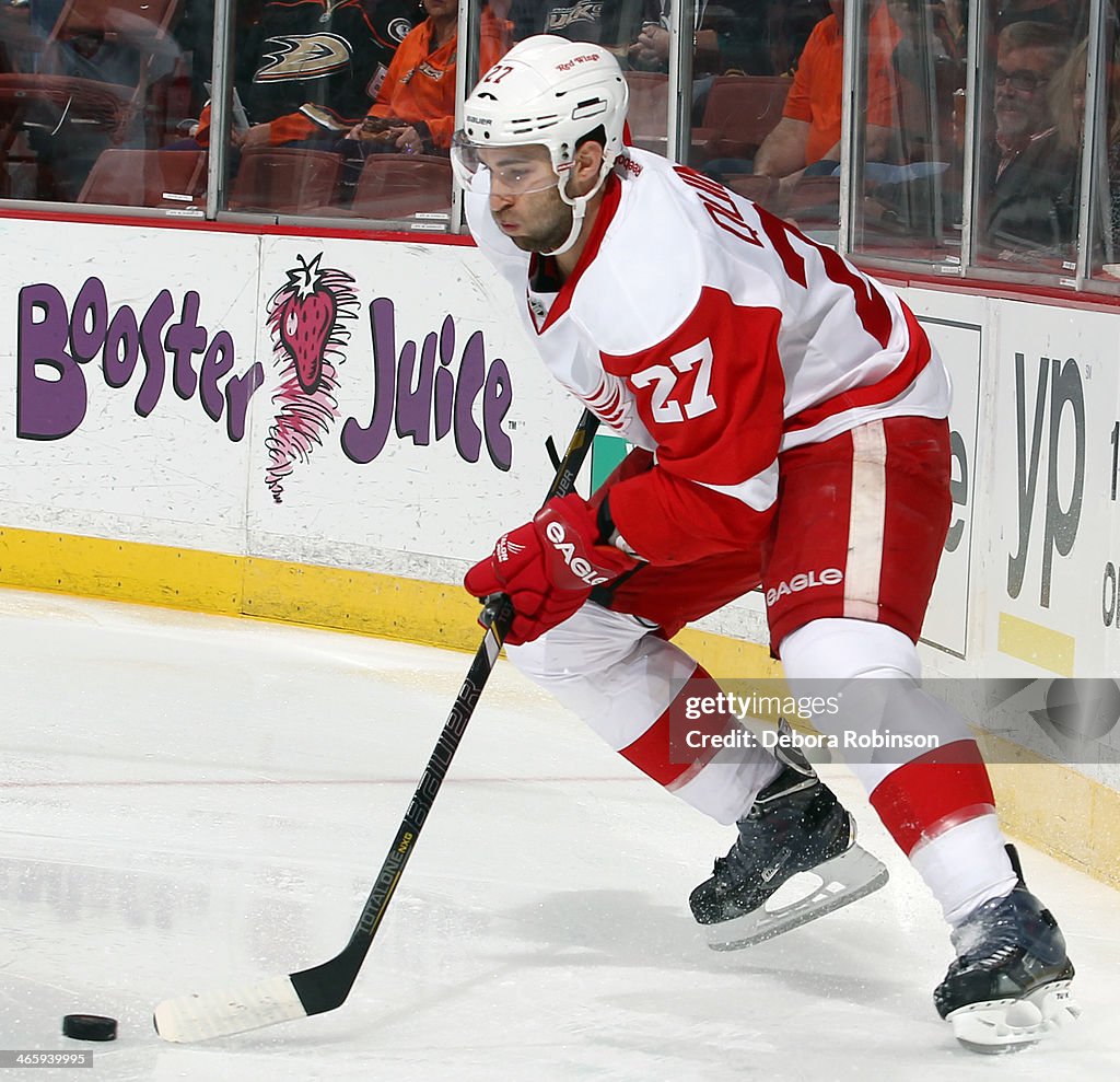 Detroit Red Wings v Anaheim Ducks