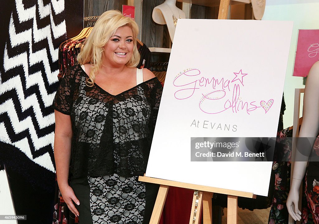 Gemma Collins Launch At Evans