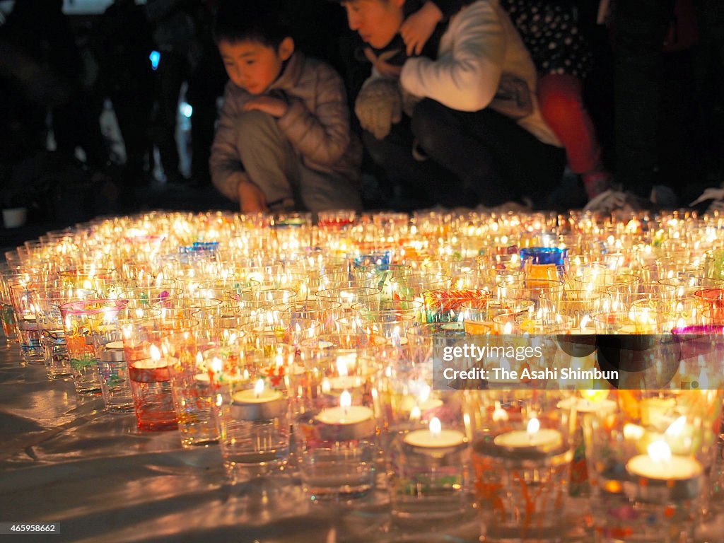 Japan Commemorates 4th Anniversary Of Great East Japan Earthquake