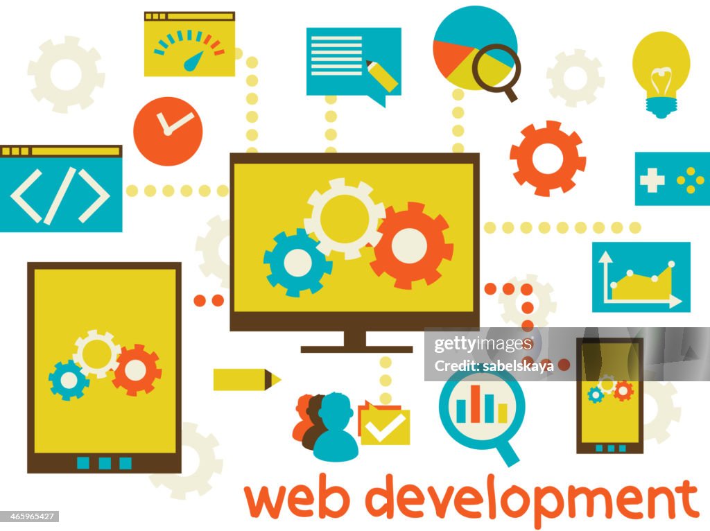 Web Development Images High Web Development High-Res Vector Graphic - Getty Images