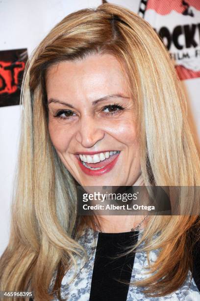 Producer Lisa Pellegrene attends the ShockFest Film Festival Awards held at Raleigh Studios on January 11, 2014 in Los Angeles, California.