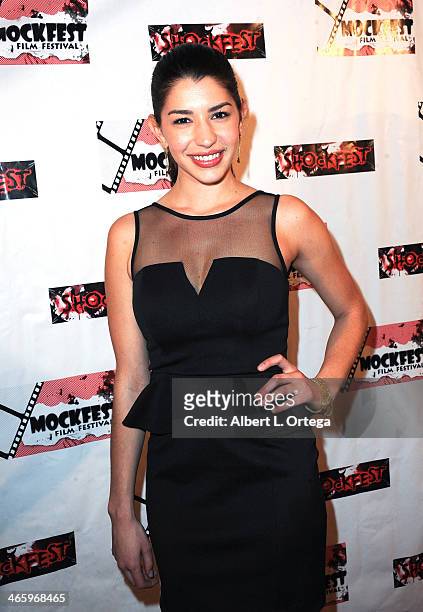 Actress Jamie Gray Hyder attends the ShockFest Film Festival Awards held at Raleigh Studios on January 11, 2014 in Los Angeles, California.