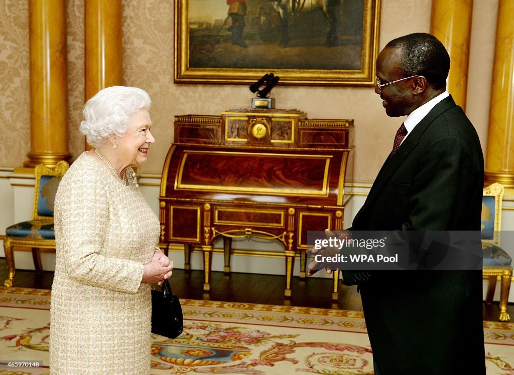 Ambassador Attend An Audience With The Queen