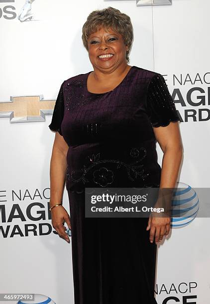 Actress Reatha Grey arrives for the 44th NAACP Image Awards held at the Shrine Auditorium on February 1, 2013 in Los Angeles, California.