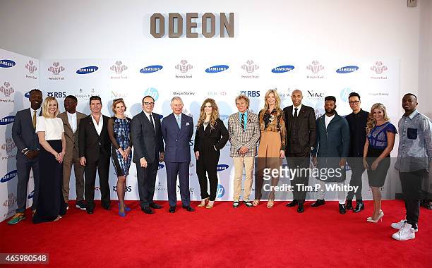 Jamal Edwards, Fearne Cotton, Labrinth, Simon Cowell, Darcey Bussell, Kevin Spacey, Prince Charles, Prince of Wales, Ella Henderson, Rod Stewart,...