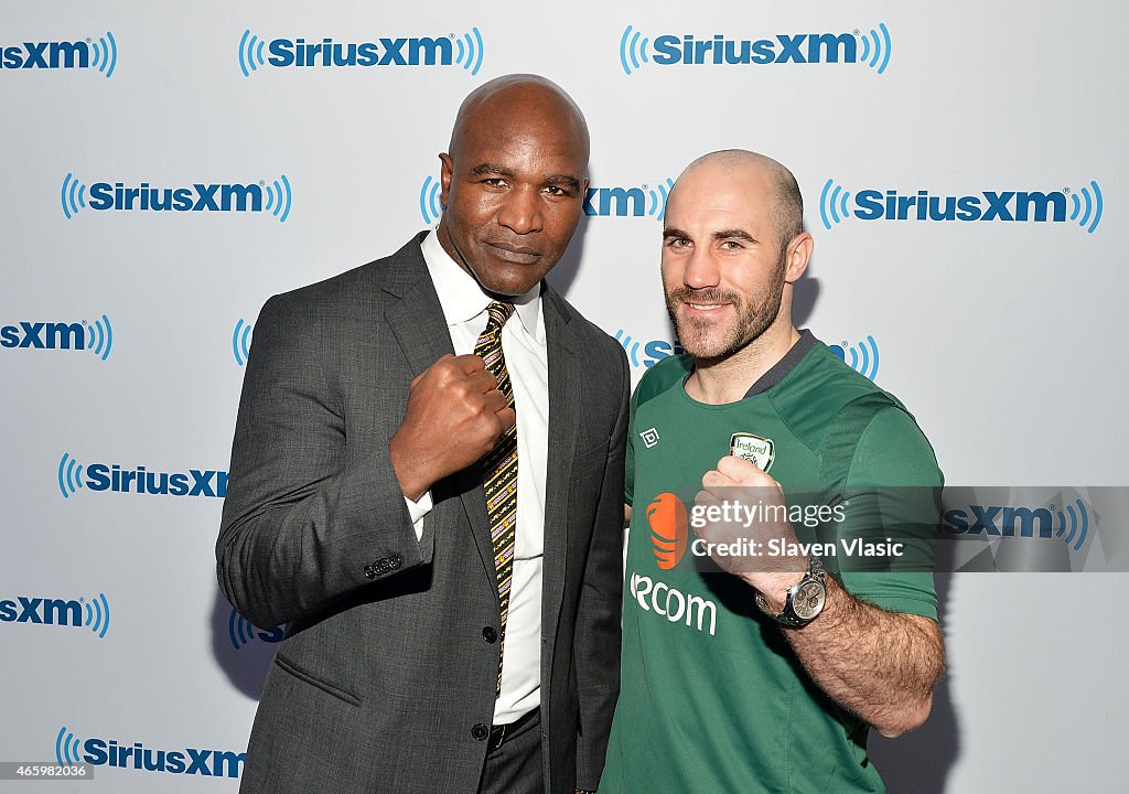 Celebrities Visit SiriusXM Studios - March 12, 2015