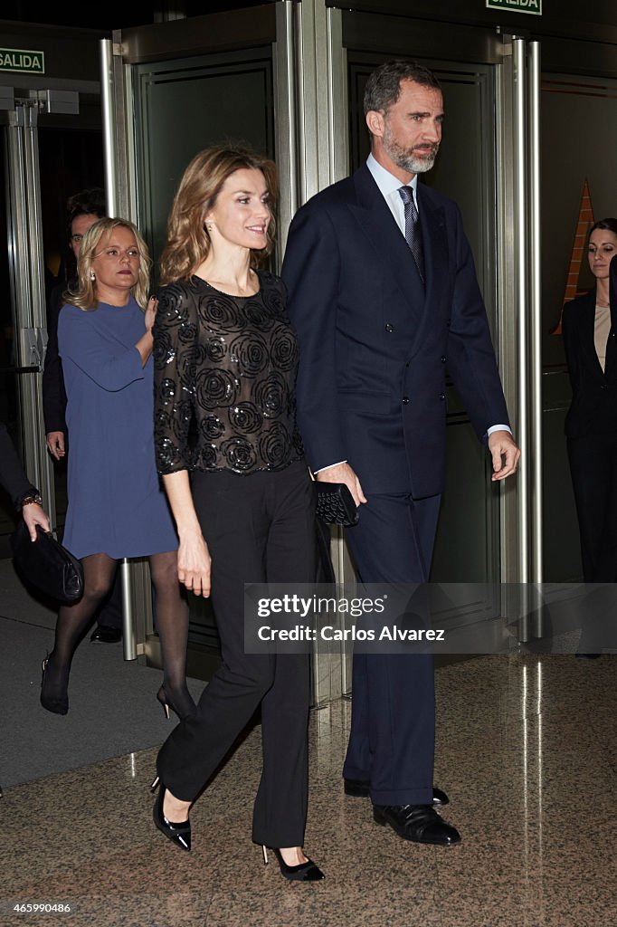 Spanish Royals Attend Tribute Concert For Terrorism Victims in Madrid