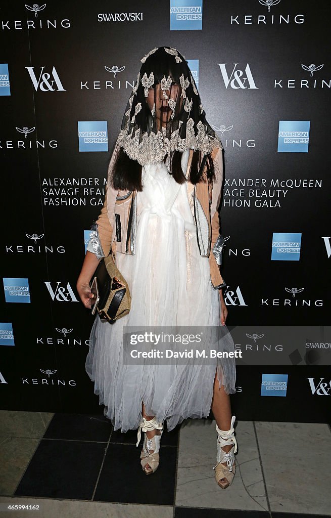 Alexander McQueen: Savage Beauty Fashion Gala At The V&A, Presented By American Express And Kering - Arrivals