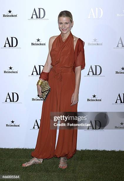 Maria Leon attends the AD Architectural Digest 2015 Awards at The Ritz Hotel on March 12, 2015 in Madrid, Spain.