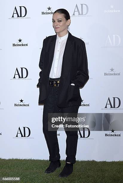 Laura Ponte attends the AD Architectural Digest 2015 Awards at The Ritz Hotel on March 12, 2015 in Madrid, Spain.