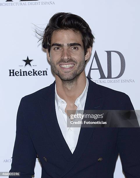 Juan Betancourt attends the AD Architectural Digest 2015 Awards at The Ritz Hotel on March 12, 2015 in Madrid, Spain.