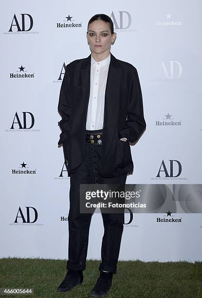 Laura Ponte attends the AD Architectural Digest 2015 Awards at The Ritz Hotel on March 12, 2015 in Madrid, Spain.