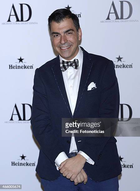 Ramon Freixa attends the AD Architectural Digest 2015 Awards at The Ritz Hotel on March 12, 2015 in Madrid, Spain.