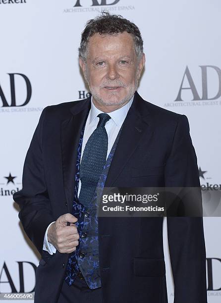 Pascua Ortega attends the AD Architectural Digest 2015 Awards at The Ritz Hotel on March 12, 2015 in Madrid, Spain.