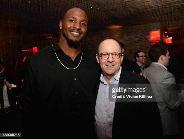 St. Louis Rams Defensive End Robert Quinn and CEO of MWW Michael Kempner attend KWL's 4th Annual Sports And Entertainment Celebration Honoring NFL's...