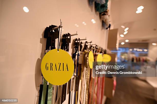 General atmosphere of the Grazia and Marc Cain store event on March 12, 2015 in Osnabrueck, Germany.