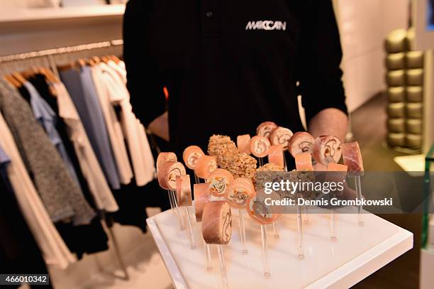 General atmosphere of the Grazia and Marc Cain store event on March 12, 2015 in Osnabrueck, Germany.