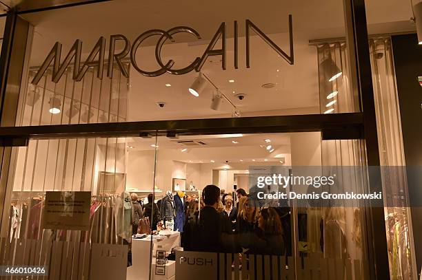 General atmosphere of the Grazia and Marc Cain store event on March 12, 2015 in Osnabrueck, Germany.