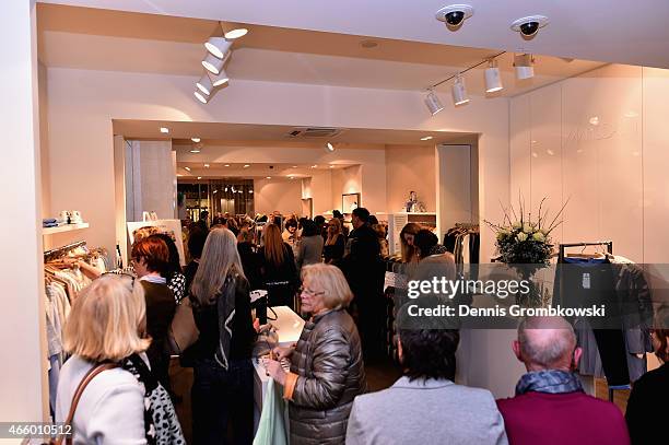 General atmosphere of the Grazia and Marc Cain store event on March 12, 2015 in Osnabrueck, Germany.