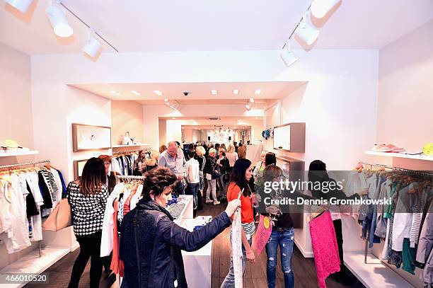 General atmosphere of the Grazia and Marc Cain store event on March 12, 2015 in Osnabrueck, Germany.