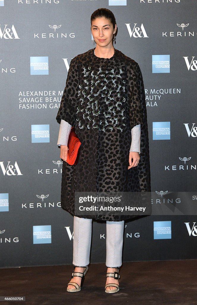 "Alexander McQueen: Savage Beauty" - Private View - Red Carpet Arrivals