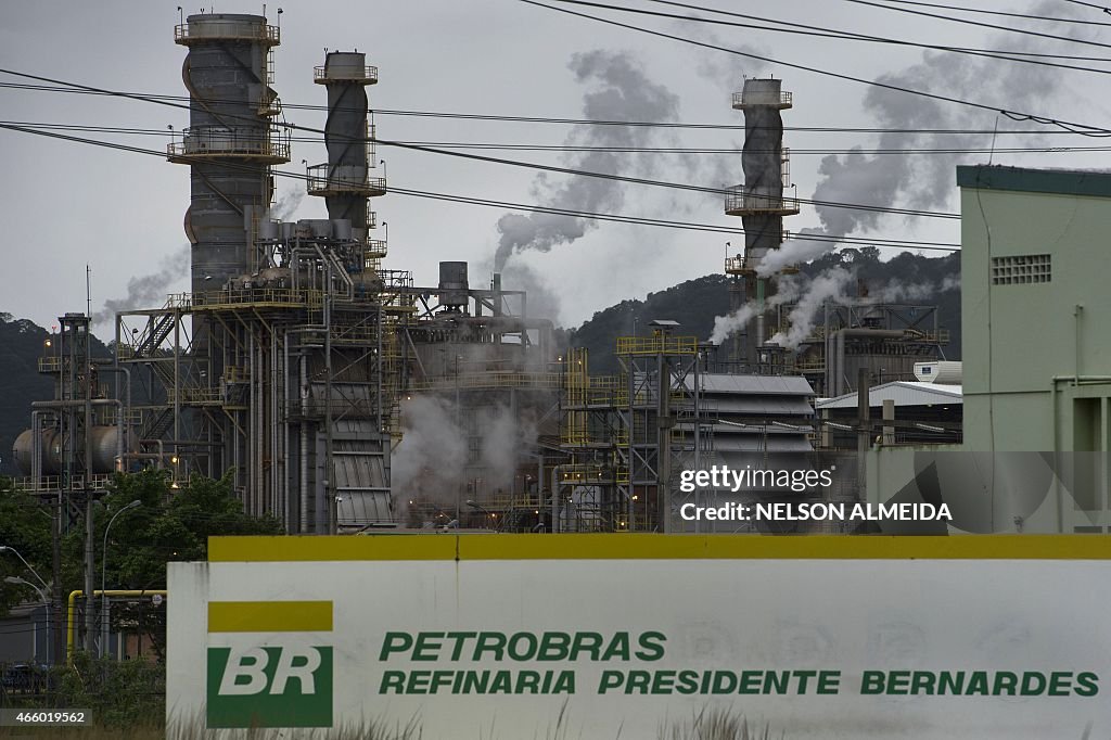 BRAZIL-OIL-ENERGY-PETROBRAS-REFINERY