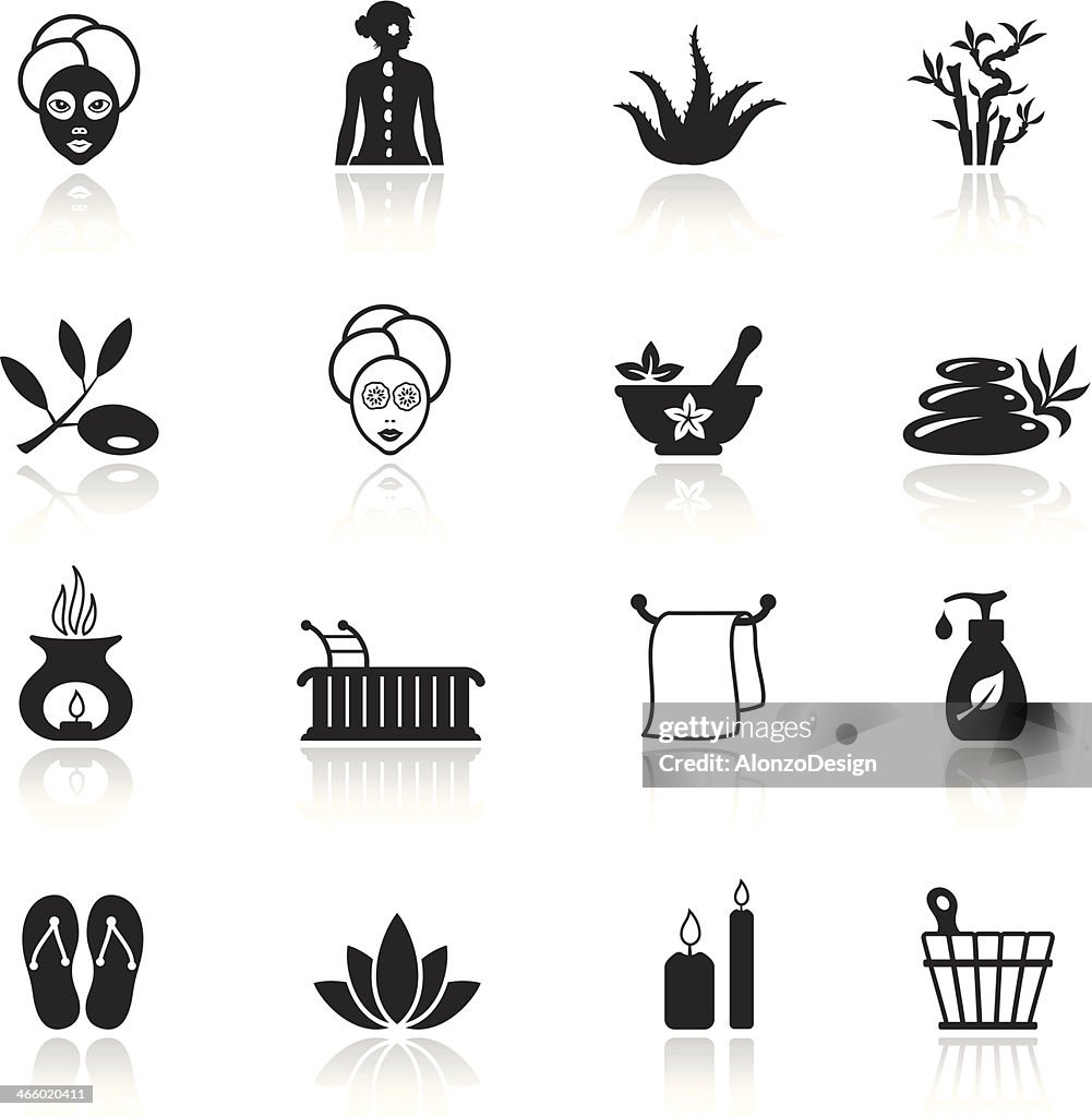 Conjunto de iconos de SPA