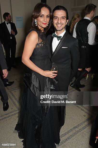 Imran Amed attends the Alexander McQueen: Savage Beauty Fashion Gala at the V&A, presented by American Express and Kering on March 12, 2015 in...