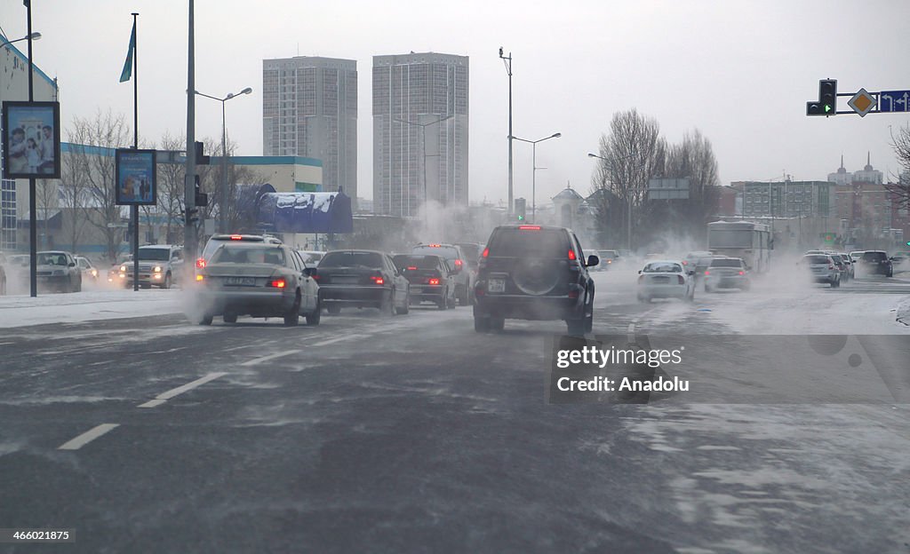 Winter in Kazakhstan