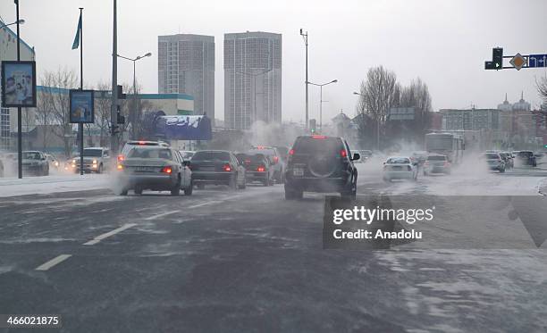 Apparent temperature in the capital Astana of Kazakhstan has decreased to -42 Celcius. Daily life is affected negatively and primary and secondary...