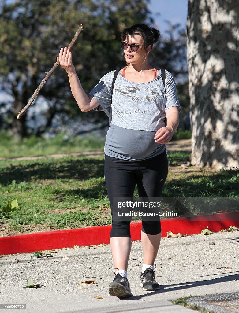 Celebrity Sightings In Los Angeles - March 12, 2015
