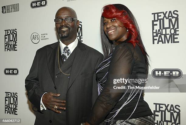 Fred Jones and Alexis Jones attend the Texas Film Awards at Austin Studios on March 12, 2015 in Austin, Texas.