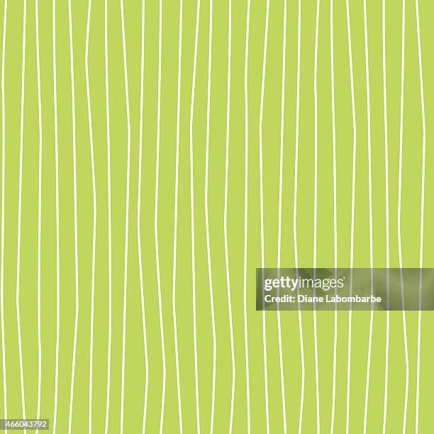 wobbly wavy lines seamless pattern green and white - squiggle stock illustrations