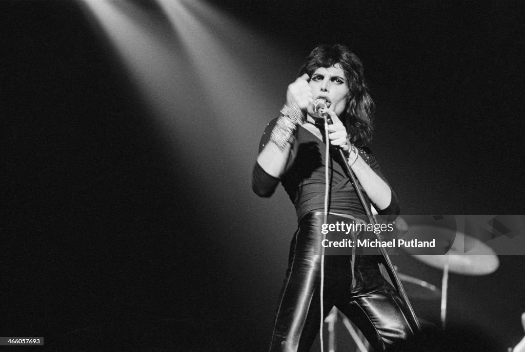 Freddie Mercury On Stage