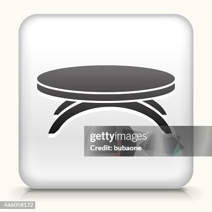 Table Button Image Square Button With Coffee Table High-Res Vector Graphic - Getty Images