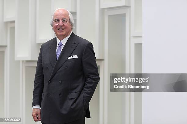 Frank Abagnale, a security expert for the FBI, poses for a photograph following an interview in London, U.K., on Wednesday, March 11, 2015. Abagnale,...