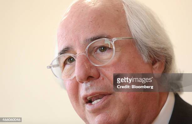 Frank Abagnale, a security expert for the FBI, speaks during an interview in London, U.K., on Wednesday, March 11, 2015. Abagnale, who made $2.5...