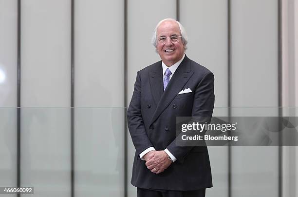 Frank Abagnale, a security expert for the FBI, poses for a photograph following an interview in London, U.K., on Wednesday, March 11, 2015. Abagnale,...
