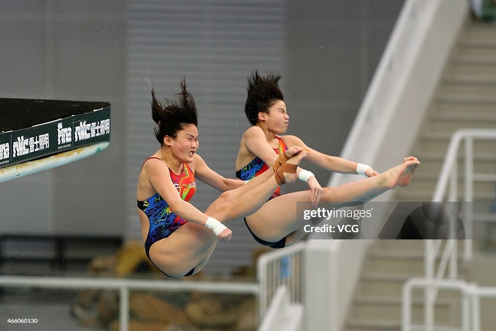 FINA/NVC Diving World Series 2015 - Day 1