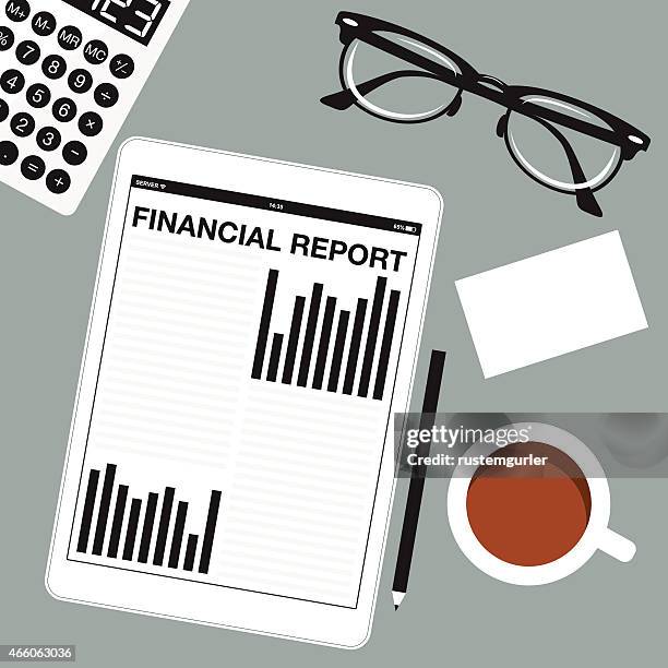 Financial Report High-Res Vector Graphic - Getty Images